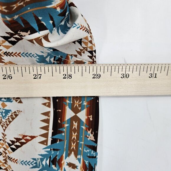 Panhandle Performance Shirt Mens XXL Golf Polo Button‎ Up Southwestern Aztec - Picture 7 of 10